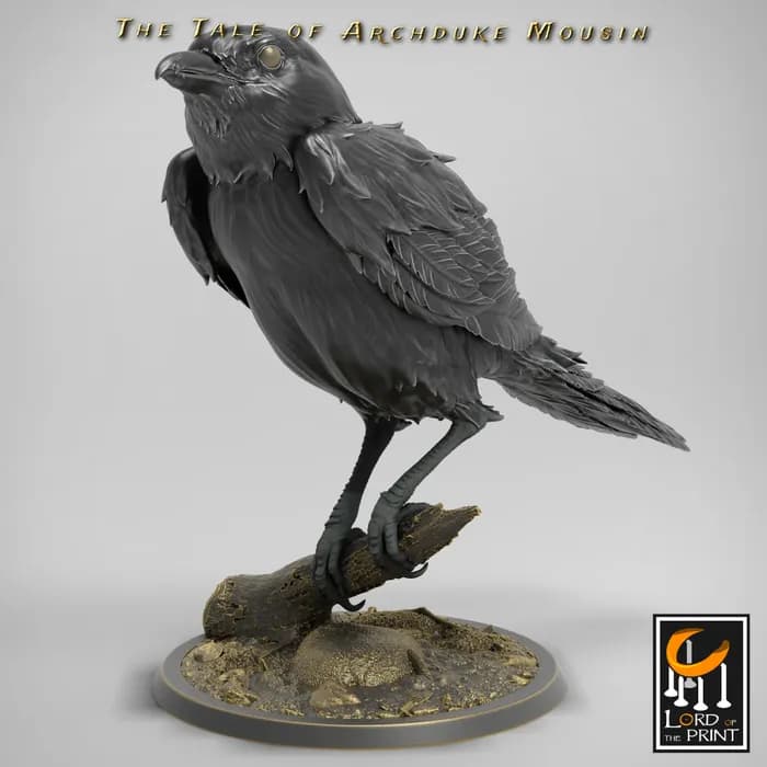 STL - Percha de Urraca Majestuosa