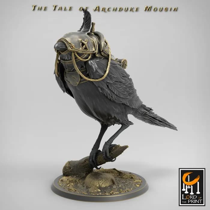 STL - Percha de Urraca Majestuosa