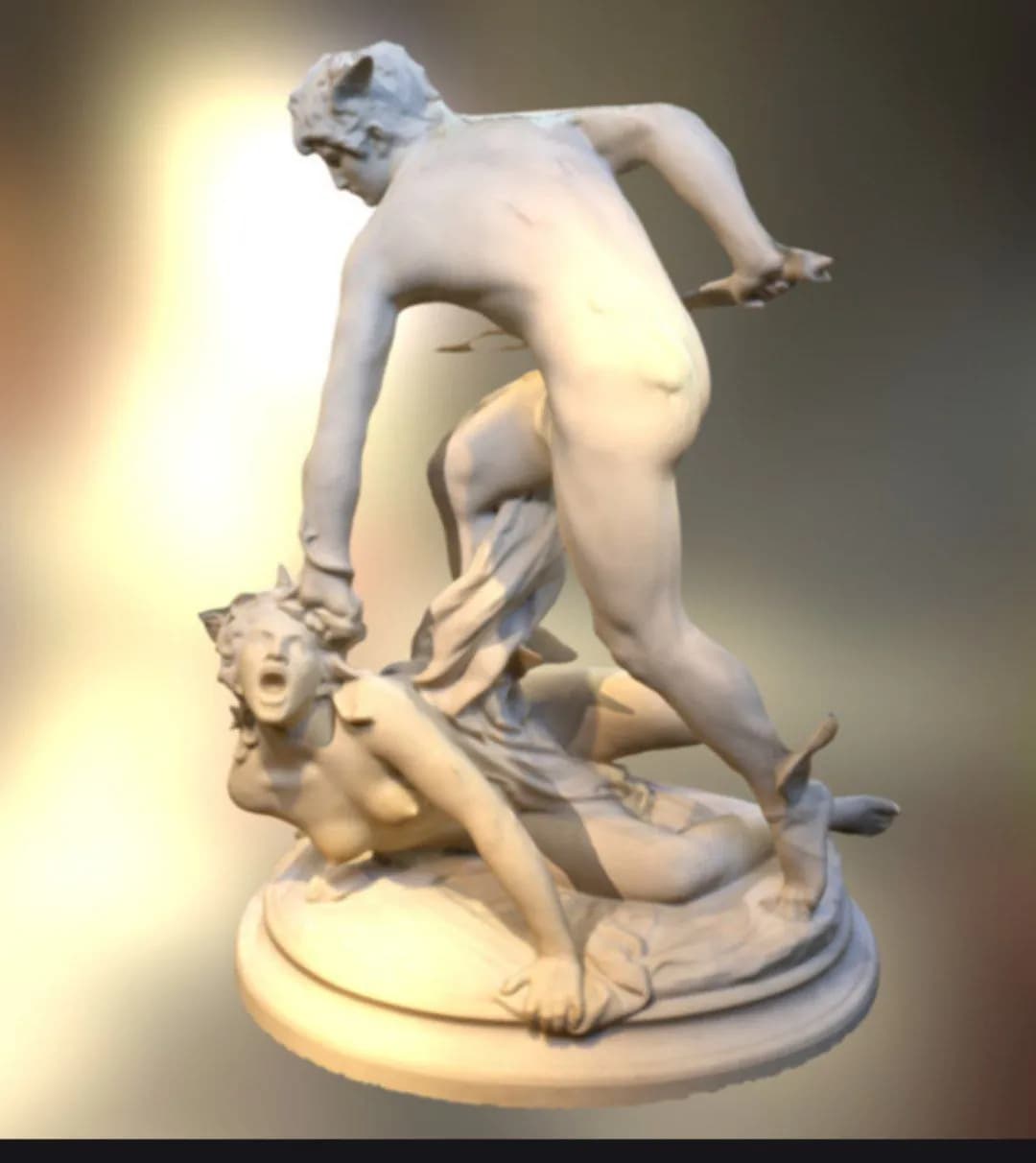 STL - Perseo luchando contra Medusa