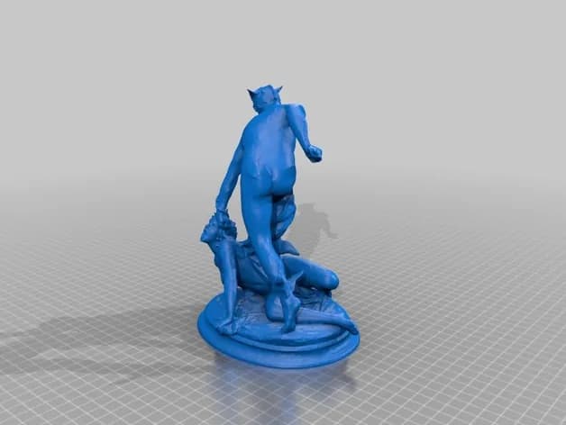 STL - Perseo luchando contra Medusa