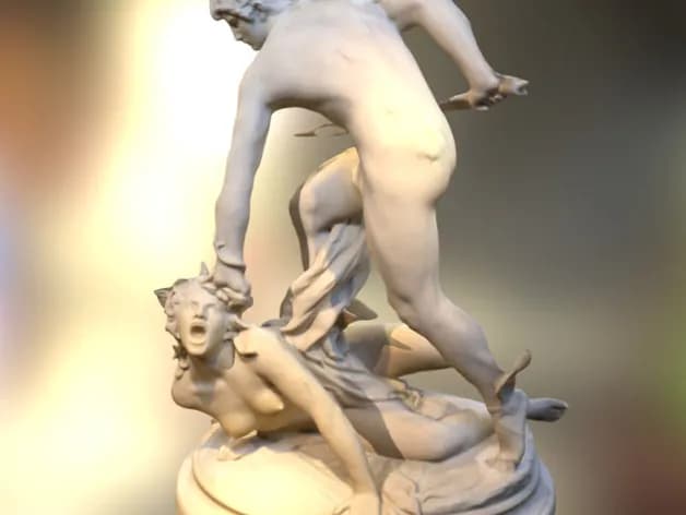 STL - Perseo luchando contra Medusa