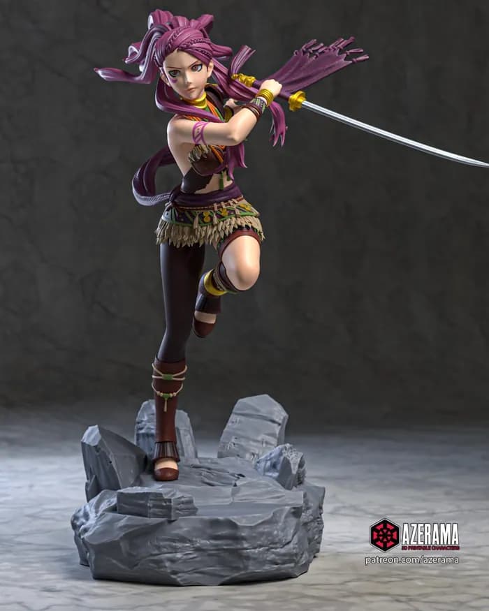 STL - Petra con katana