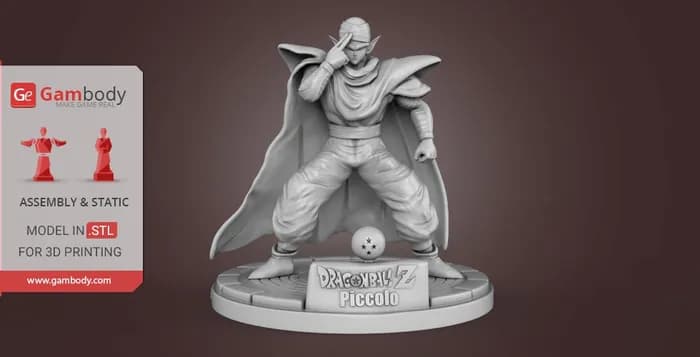STL - piccolo gambody dragon ball