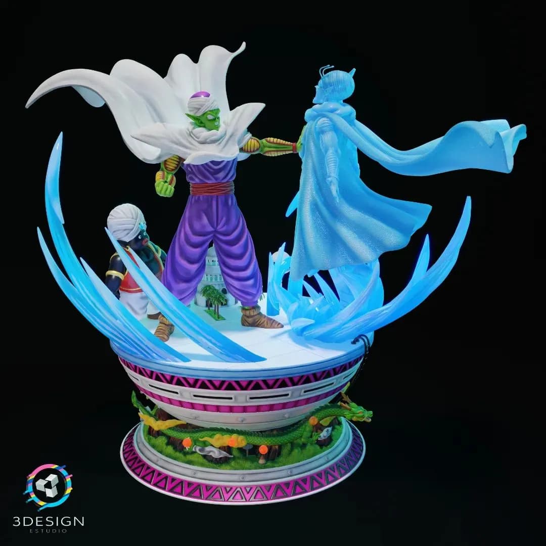 STL - Piccolo, Kami Sama y Mr. Popo