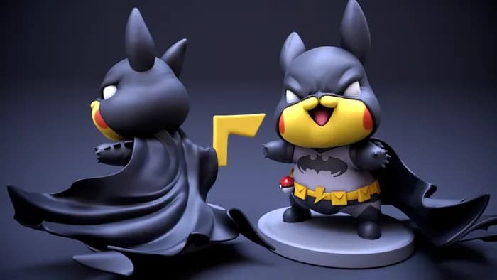STL - pika bat