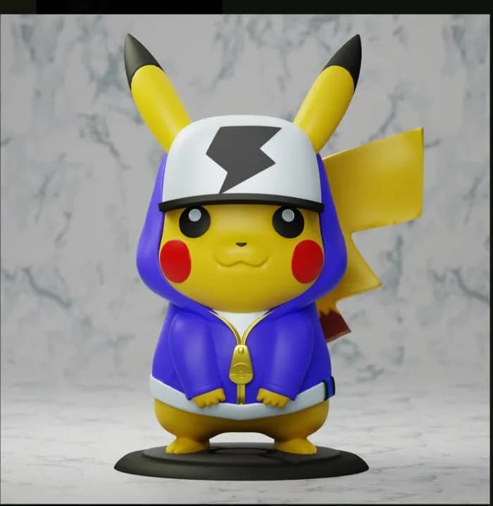 STL - pikachu hiphop stardemy