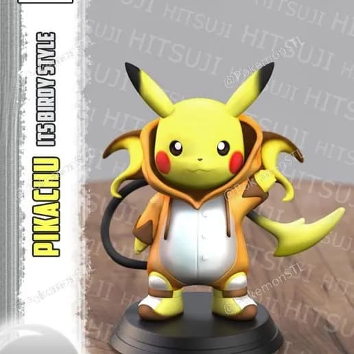 STL - pikachu itsbirdy