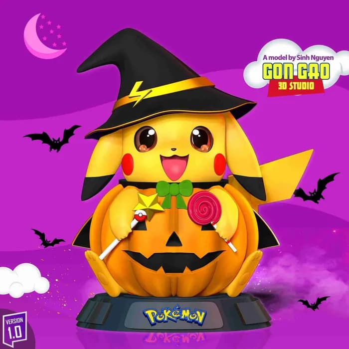 STL - pikachu witch