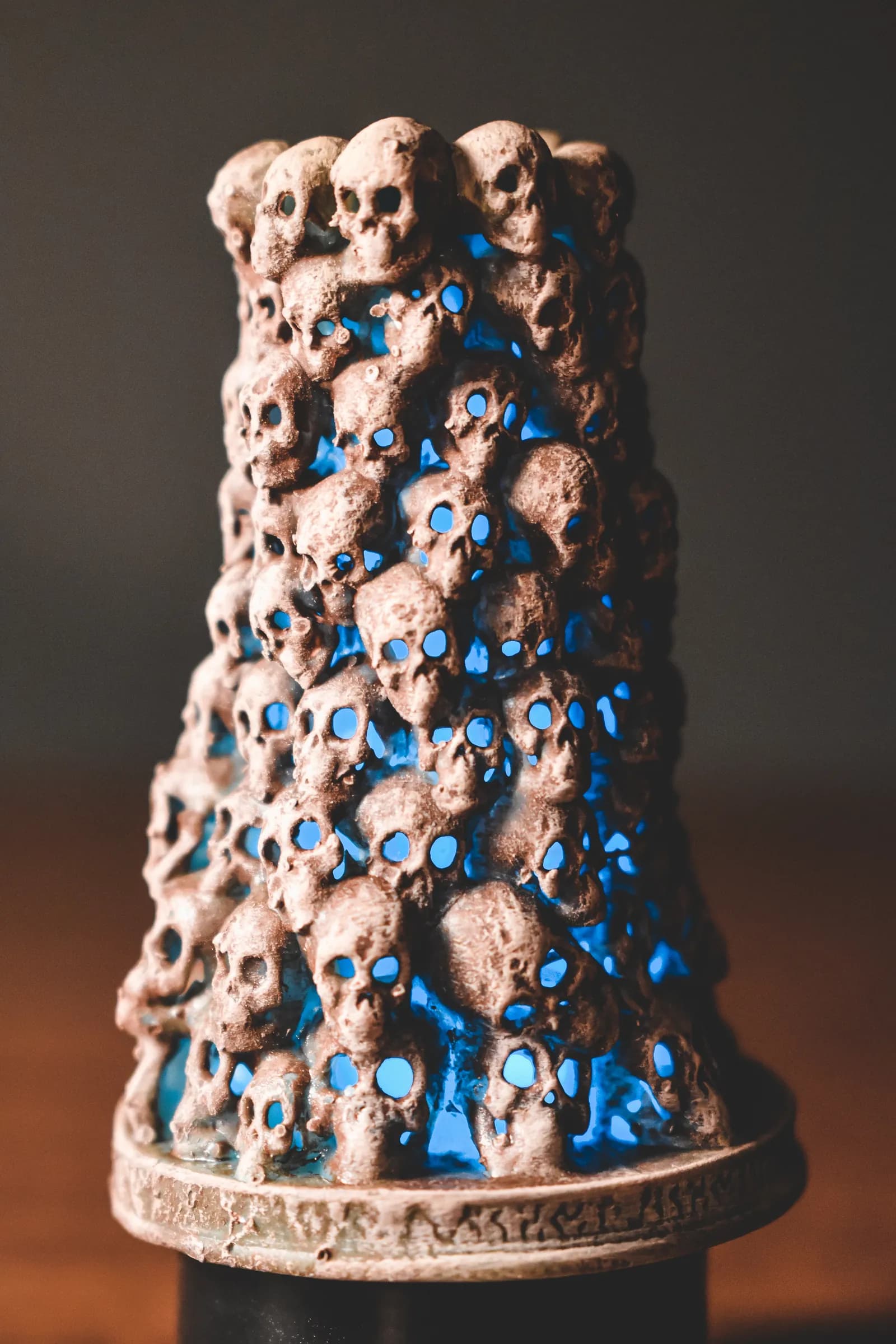 STL - Pilar de Calaveras Iluminado