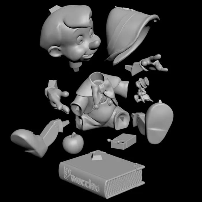 STL - pinocchio