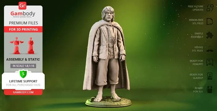 STL - pippin took 3d printing figurine