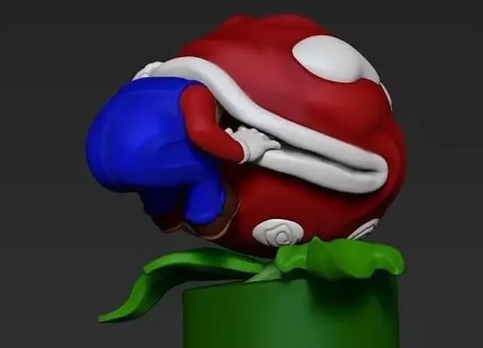 STL - piranha plant