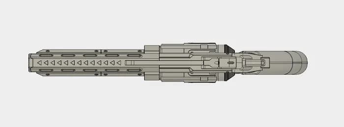 STL - pistol render 5