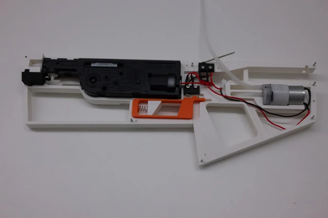 STL - Pistola de agua Hydro Blaster render 3