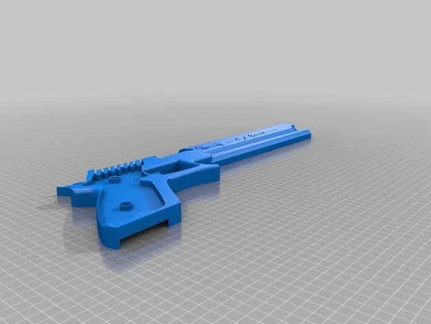 STL - Pistola de Alucard estilo CAR