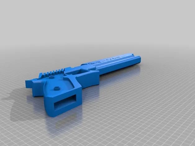 STL - Pistola de Alucard estilo CAR