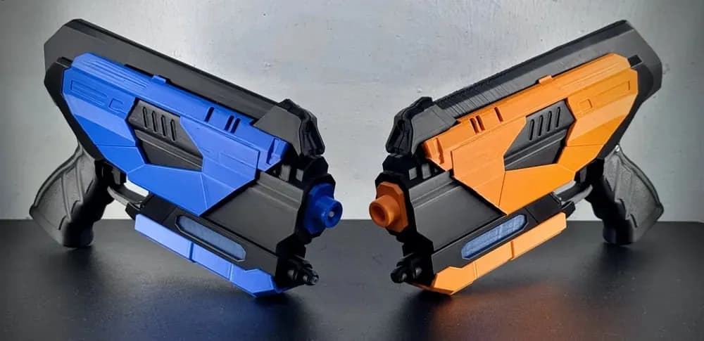 STL - Pistola de Ciencia Ficción render 3