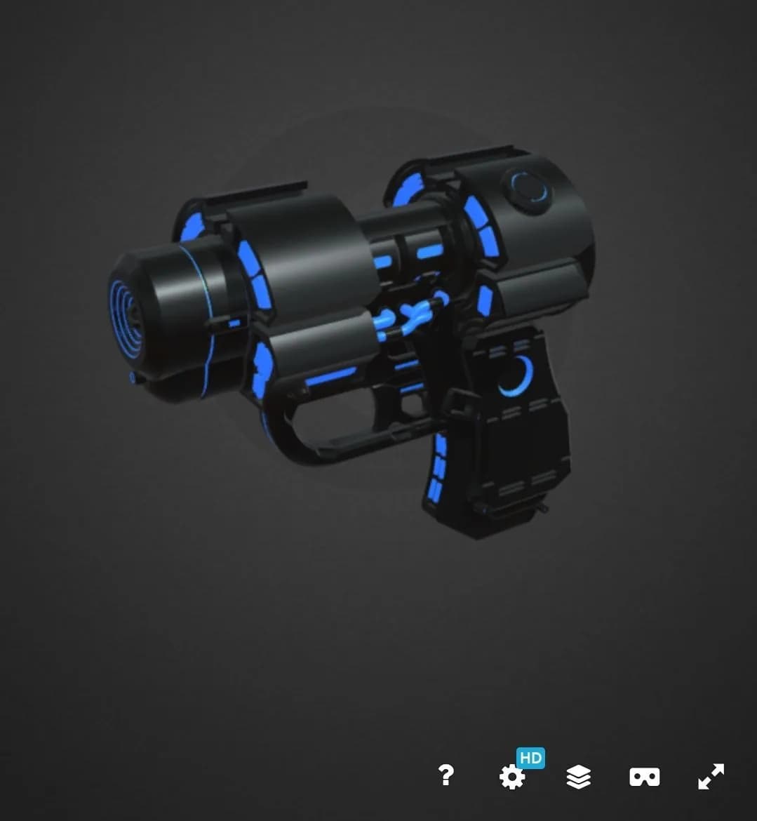 STL - Pistola de energía Gantz