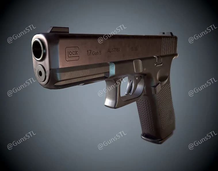STL - Pistola Glock 17 Gen 5