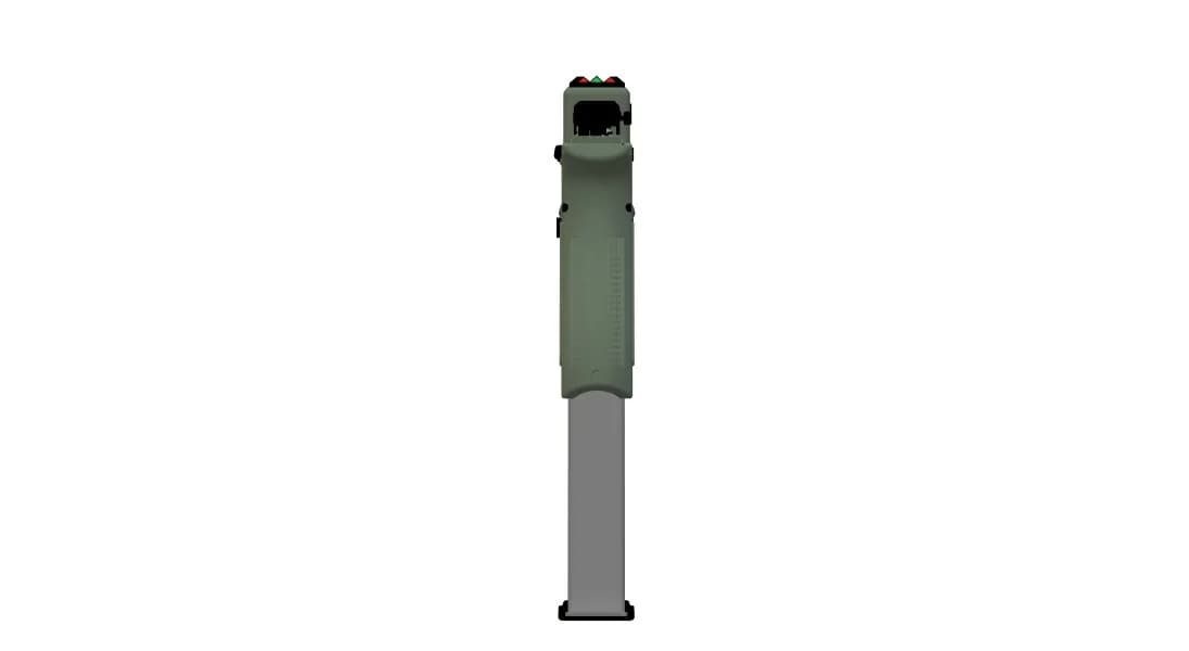 STL - Pistola Glock 17 modelo 3D render 5