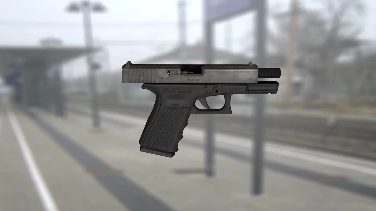 STL - Pistola Glock 3D Model