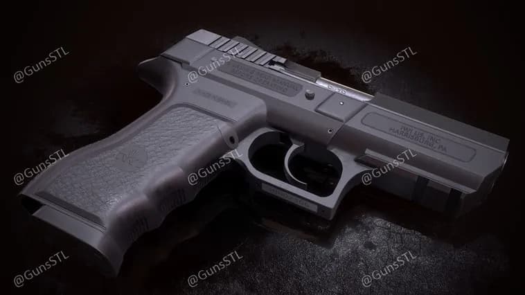 STL - Pistola IWI Jericho 941