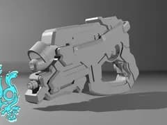STL - Pistola M 5 Phalanx Mass Effect