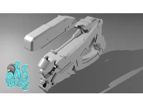 STL - Pistola M 5 Phalanx Mass Effect