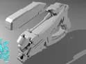 STL - Pistola M 5 Phalanx Mass Effect