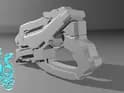 STL - Pistola M 5 Phalanx Mass Effect