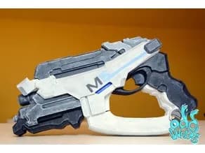 STL - Pistola M 5 Phalanx Mass Effect