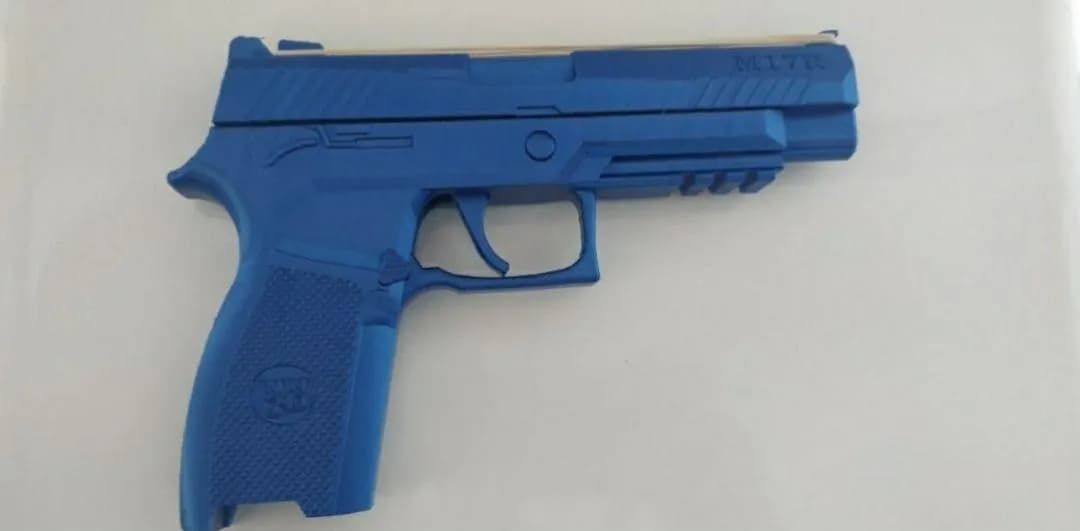 STL - Pistola M17R de Goma Elástica