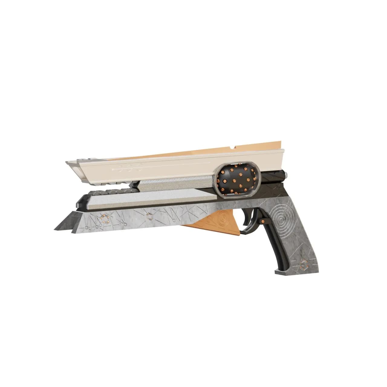 STL - Pistola Sunshot de Destiny
