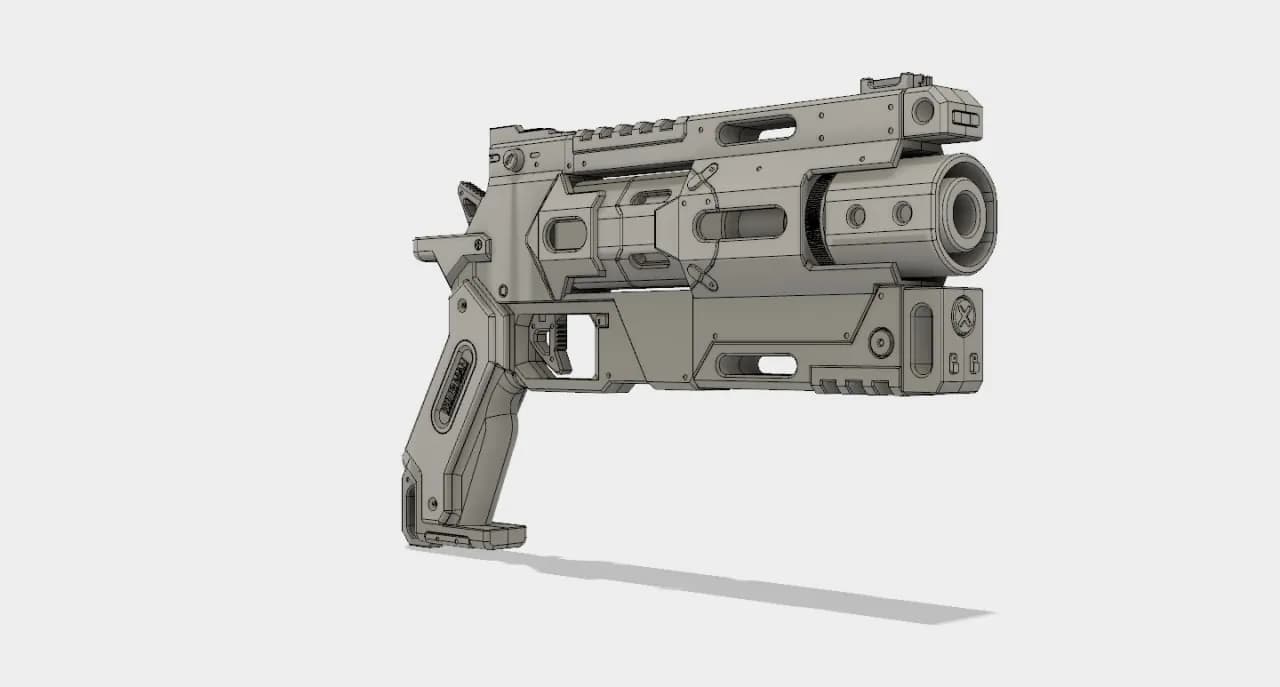 STL - Pistola Wingman 3