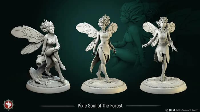 STL - pixie soul of the forest