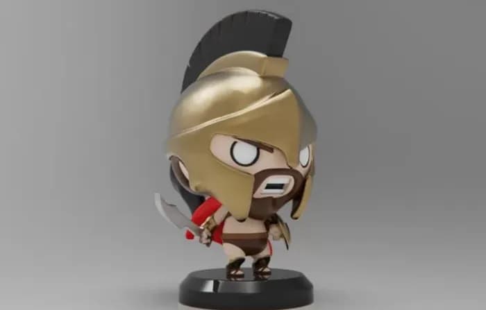 STL - plakit 300 kingleonidas