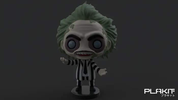 STL - plakit beetlejuice render 2