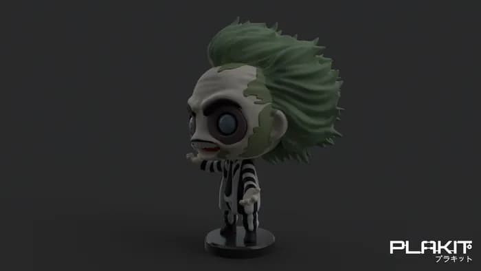 STL - plakit beetlejuice render 4