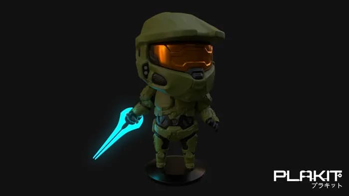 STL - plakit halo masterchief