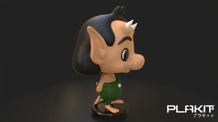 STL - plakit hugo render 3