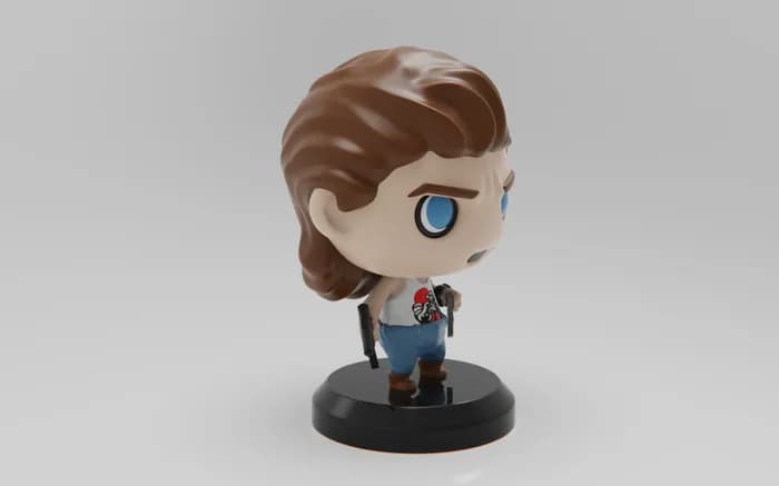 STL - plakit jackburton render 3