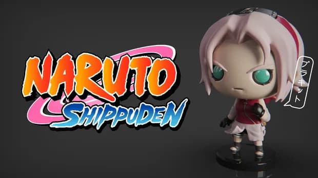 STL - plakit naruto sakura (1)