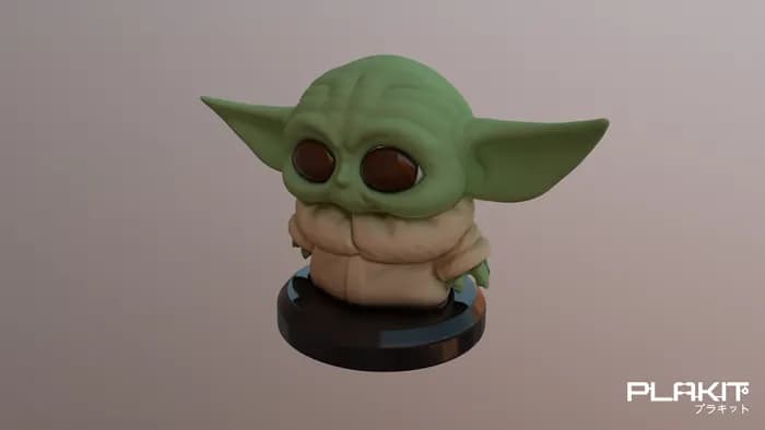 STL - plakit star wars baby yoda