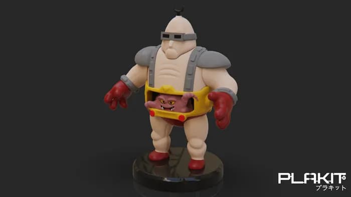 STL - plakit tmnt krang