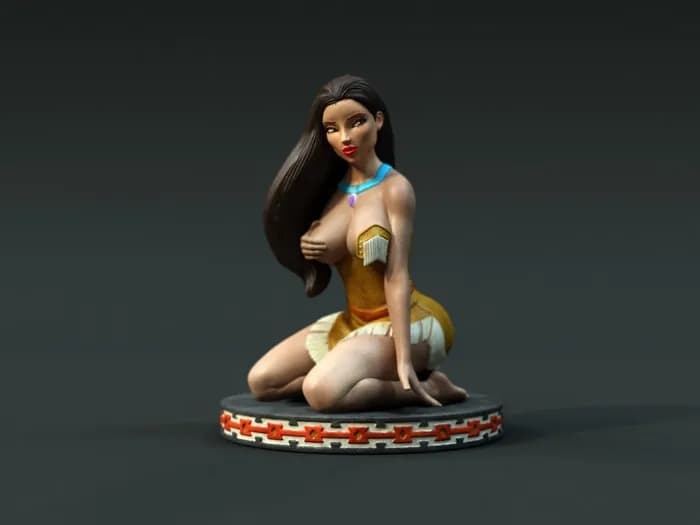 STL - pocahontas+nsfw
