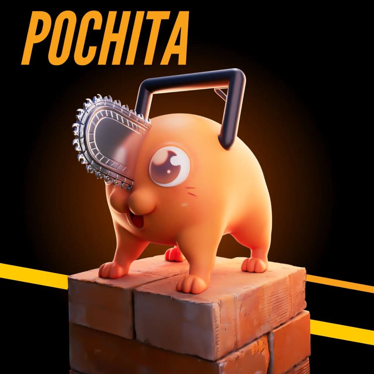 STL - Pochita de Chainsaw Man