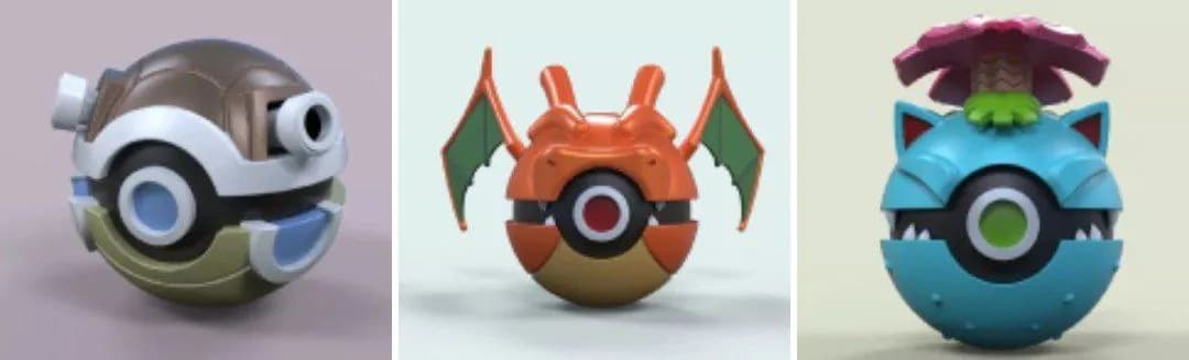 STL - Pokebola con Molinillo
