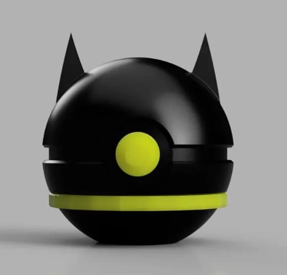STL - Pokebola estilo Batman