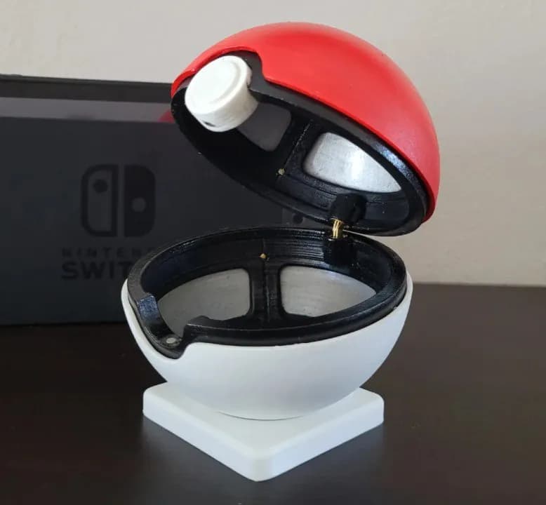 STL - Pokebola modelo coleccionable