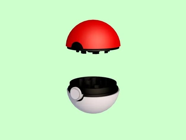 STL - Pokebola trituradora